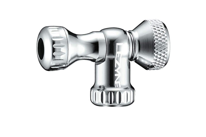ليزين منفاخ التحكم LEZYNE C02، للرأس فقط، فضي - Image 1